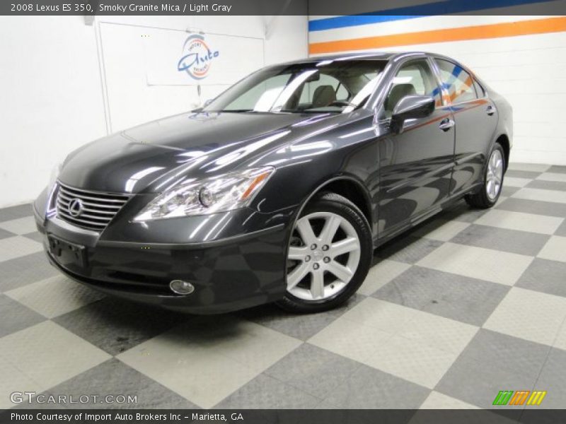 Smoky Granite Mica / Light Gray 2008 Lexus ES 350