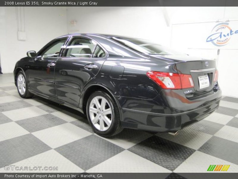 Smoky Granite Mica / Light Gray 2008 Lexus ES 350