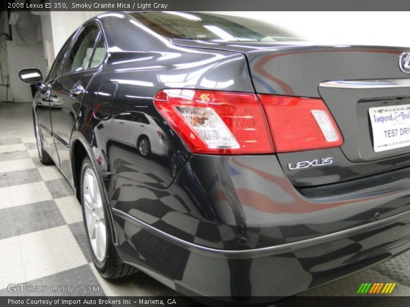Smoky Granite Mica / Light Gray 2008 Lexus ES 350
