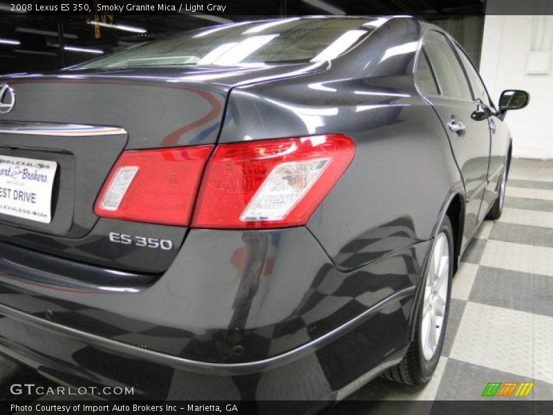 Smoky Granite Mica / Light Gray 2008 Lexus ES 350