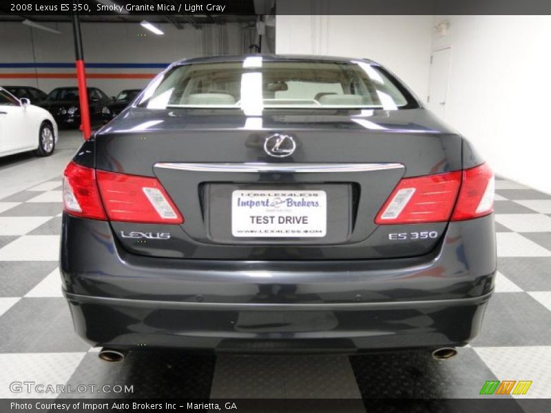 Smoky Granite Mica / Light Gray 2008 Lexus ES 350