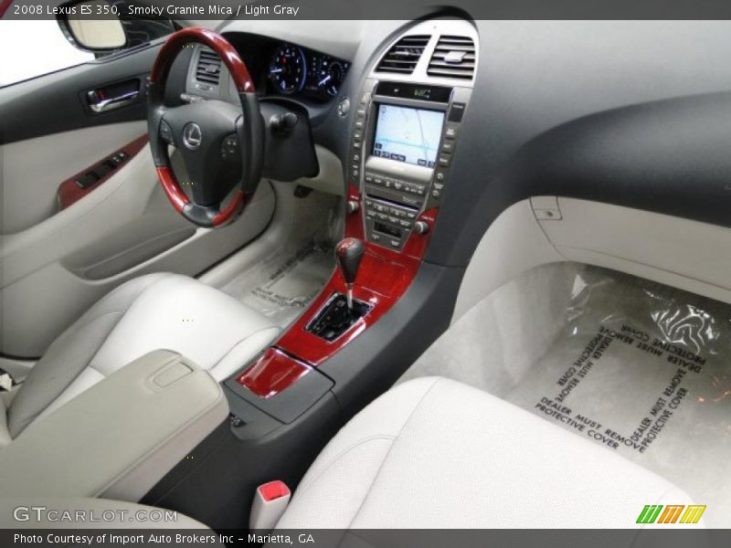 Smoky Granite Mica / Light Gray 2008 Lexus ES 350