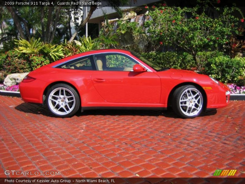  2009 911 Targa 4 Guards Red