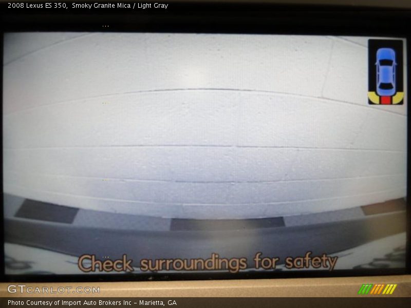 Smoky Granite Mica / Light Gray 2008 Lexus ES 350