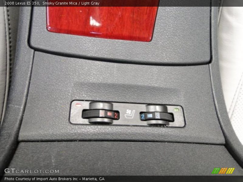 Smoky Granite Mica / Light Gray 2008 Lexus ES 350
