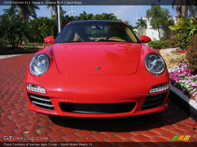  2009 911 Targa 4 Guards Red
