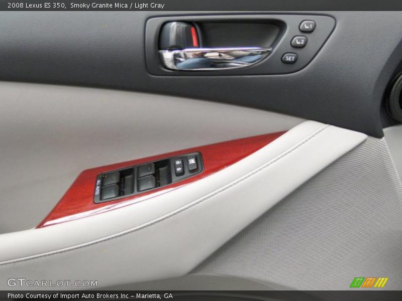 Smoky Granite Mica / Light Gray 2008 Lexus ES 350