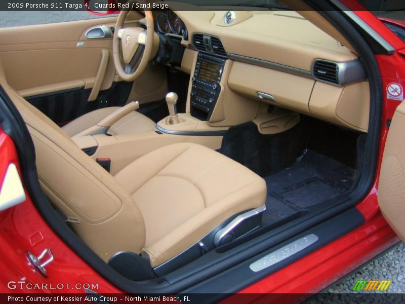  2009 911 Targa 4 Sand Beige Interior