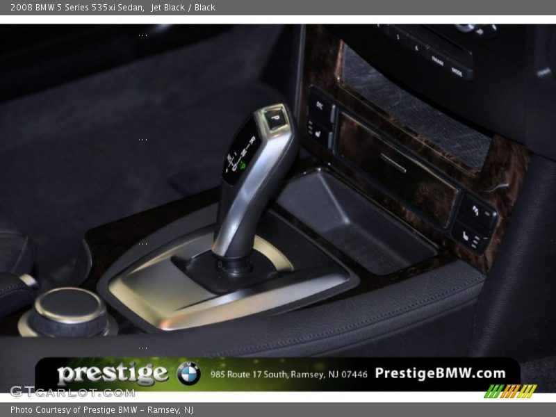 Jet Black / Black 2008 BMW 5 Series 535xi Sedan