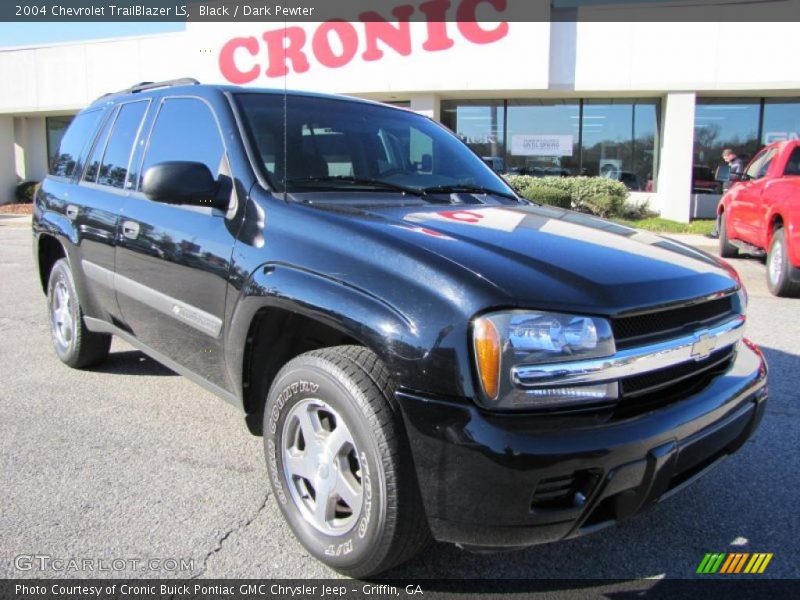 Black / Dark Pewter 2004 Chevrolet TrailBlazer LS