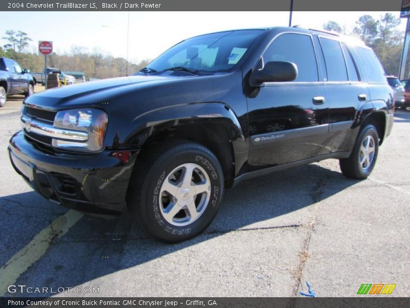 Black / Dark Pewter 2004 Chevrolet TrailBlazer LS