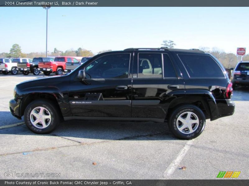 Black / Dark Pewter 2004 Chevrolet TrailBlazer LS