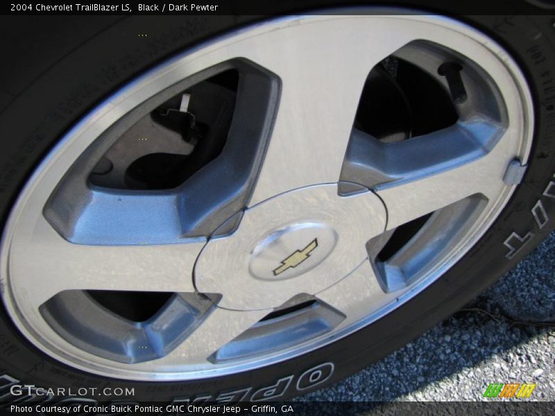 Black / Dark Pewter 2004 Chevrolet TrailBlazer LS