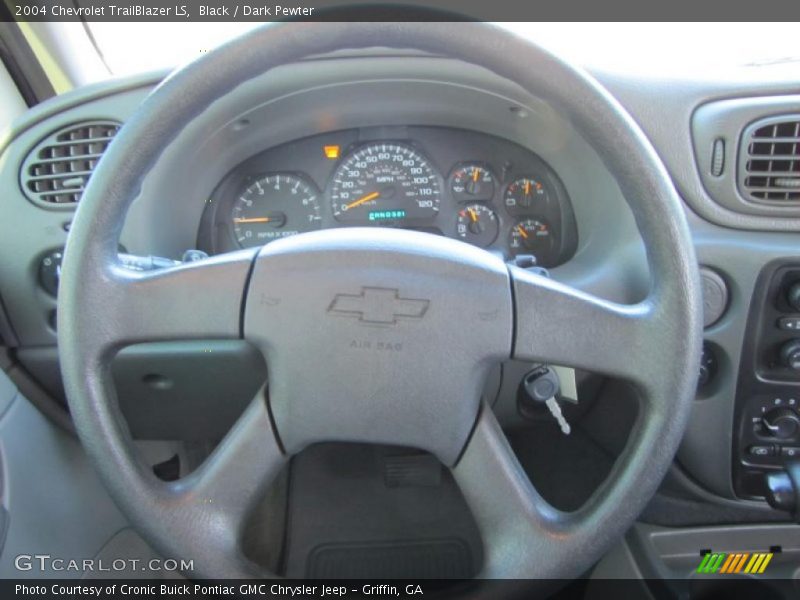 Black / Dark Pewter 2004 Chevrolet TrailBlazer LS
