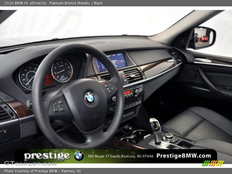 Platinum Bronze Metallic / Black 2010 BMW X5 xDrive30i