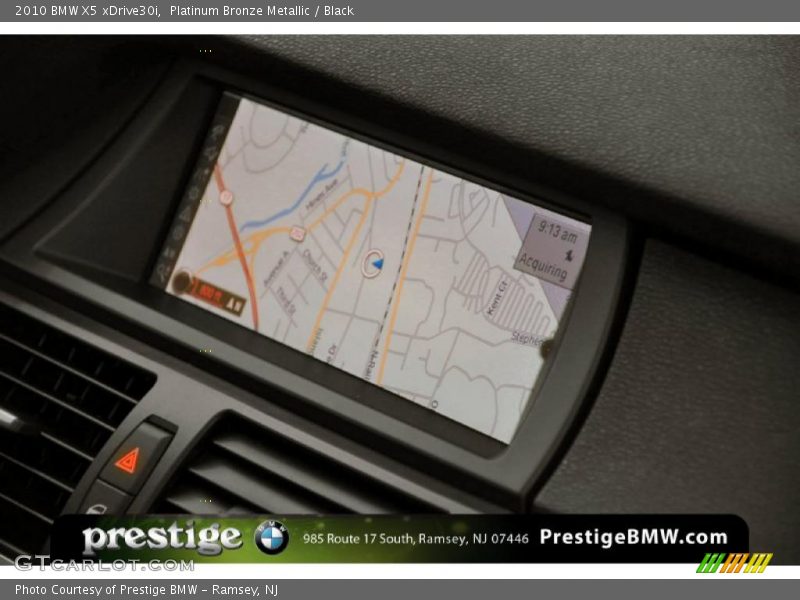 Platinum Bronze Metallic / Black 2010 BMW X5 xDrive30i