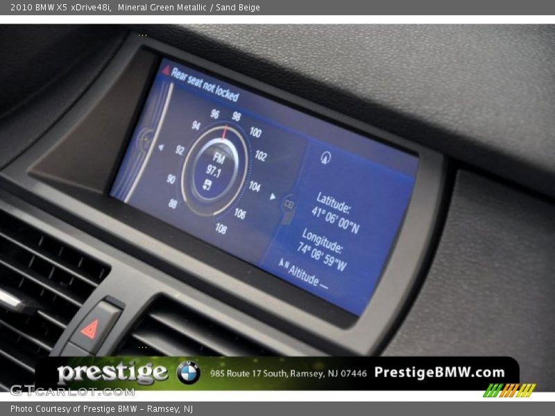 Mineral Green Metallic / Sand Beige 2010 BMW X5 xDrive48i