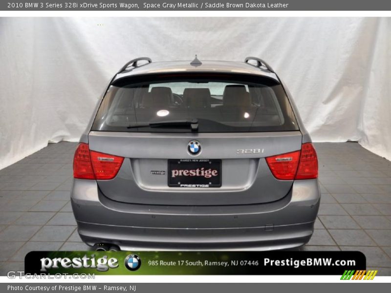 Space Gray Metallic / Saddle Brown Dakota Leather 2010 BMW 3 Series 328i xDrive Sports Wagon