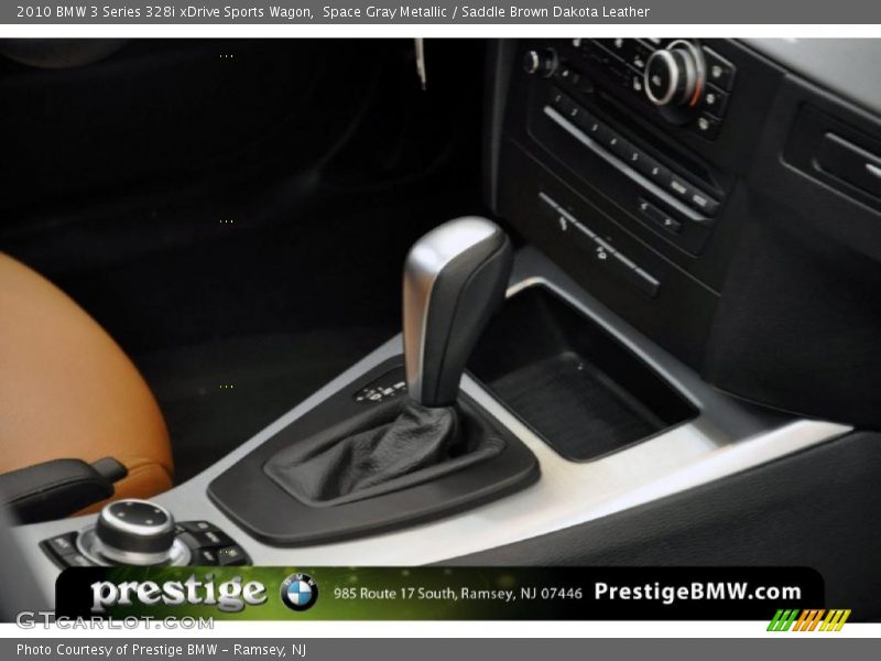 Space Gray Metallic / Saddle Brown Dakota Leather 2010 BMW 3 Series 328i xDrive Sports Wagon