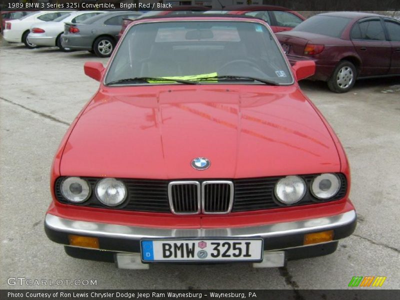  1989 3 Series 325i Convertible Bright Red