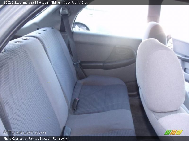 Midnight Black Pearl / Gray 2002 Subaru Impreza TS Wagon