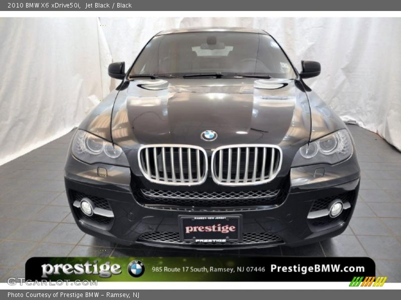 Jet Black / Black 2010 BMW X6 xDrive50i