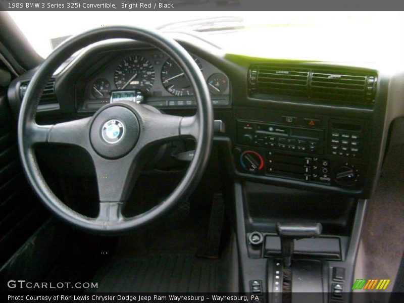 Dashboard of 1989 3 Series 325i Convertible