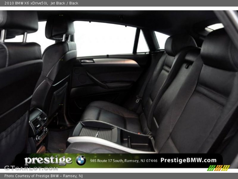 Jet Black / Black 2010 BMW X6 xDrive50i