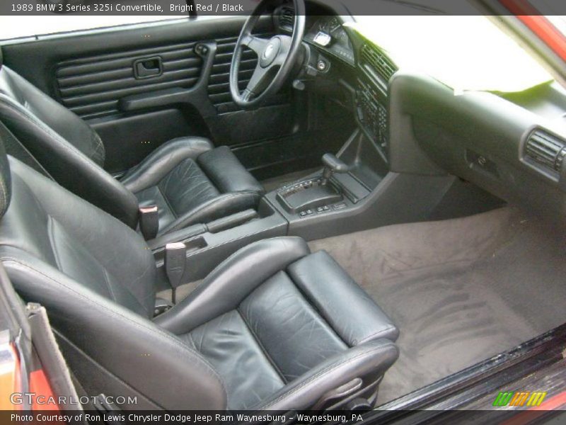 Dashboard of 1989 3 Series 325i Convertible