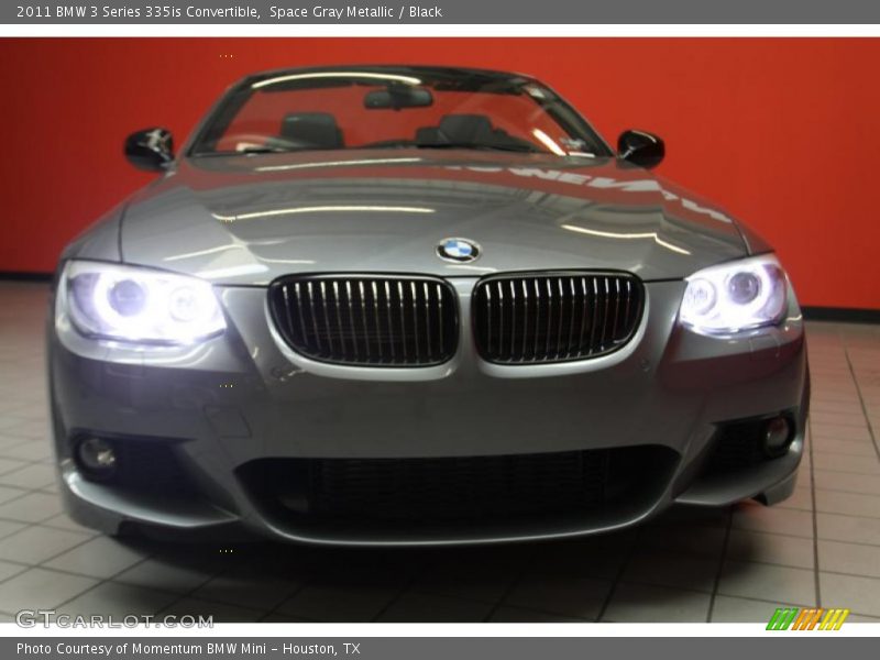 Space Gray Metallic / Black 2011 BMW 3 Series 335is Convertible