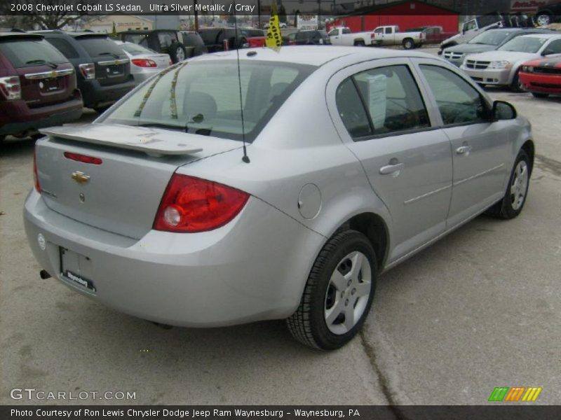 Ultra Silver Metallic / Gray 2008 Chevrolet Cobalt LS Sedan