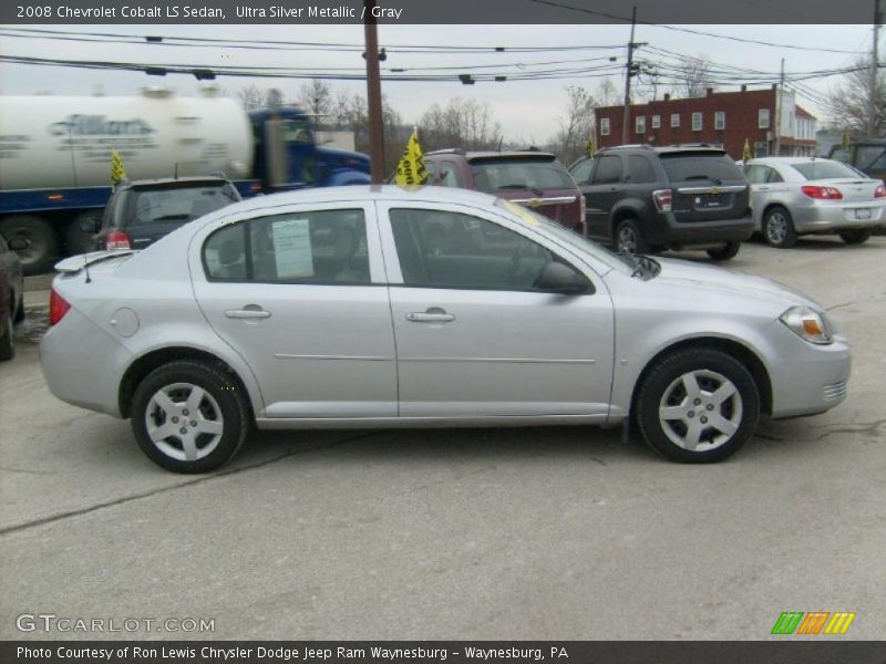 Ultra Silver Metallic / Gray 2008 Chevrolet Cobalt LS Sedan
