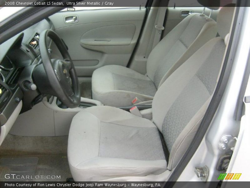 Ultra Silver Metallic / Gray 2008 Chevrolet Cobalt LS Sedan