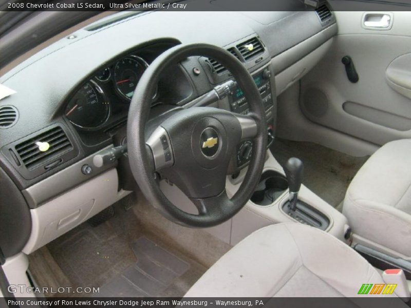 Ultra Silver Metallic / Gray 2008 Chevrolet Cobalt LS Sedan