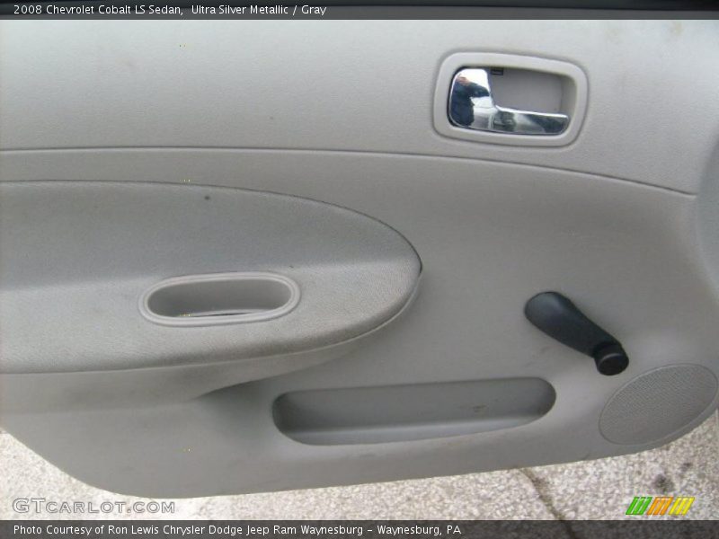 Ultra Silver Metallic / Gray 2008 Chevrolet Cobalt LS Sedan