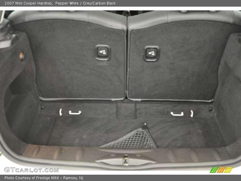 Pepper White / Grey/Carbon Black 2007 Mini Cooper Hardtop