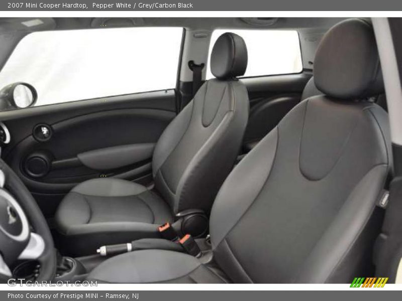 Pepper White / Grey/Carbon Black 2007 Mini Cooper Hardtop