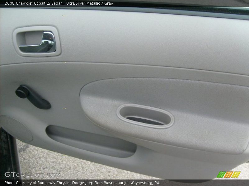 Ultra Silver Metallic / Gray 2008 Chevrolet Cobalt LS Sedan