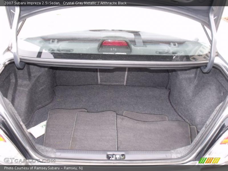 Crystal Gray Metallic / Anthracite Black 2007 Subaru Impreza 2.5i Sedan