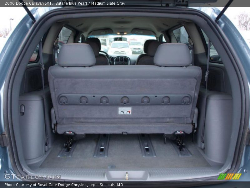 Butane Blue Pearl / Medium Slate Gray 2006 Dodge Caravan SXT