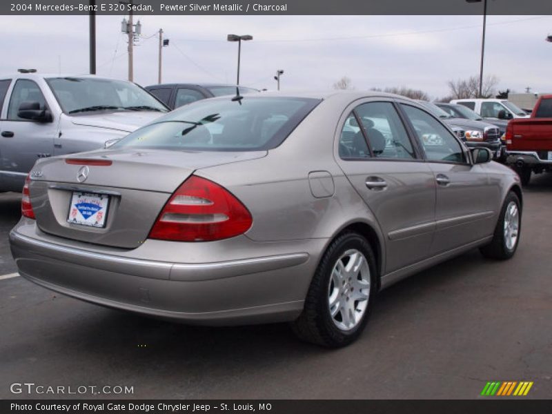 Pewter Silver Metallic / Charcoal 2004 Mercedes-Benz E 320 Sedan