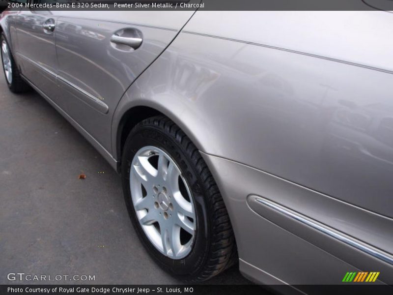 Pewter Silver Metallic / Charcoal 2004 Mercedes-Benz E 320 Sedan