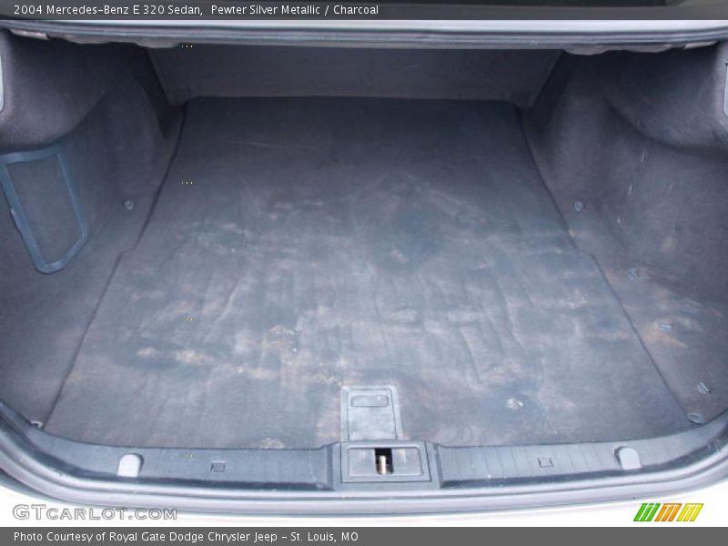 Pewter Silver Metallic / Charcoal 2004 Mercedes-Benz E 320 Sedan