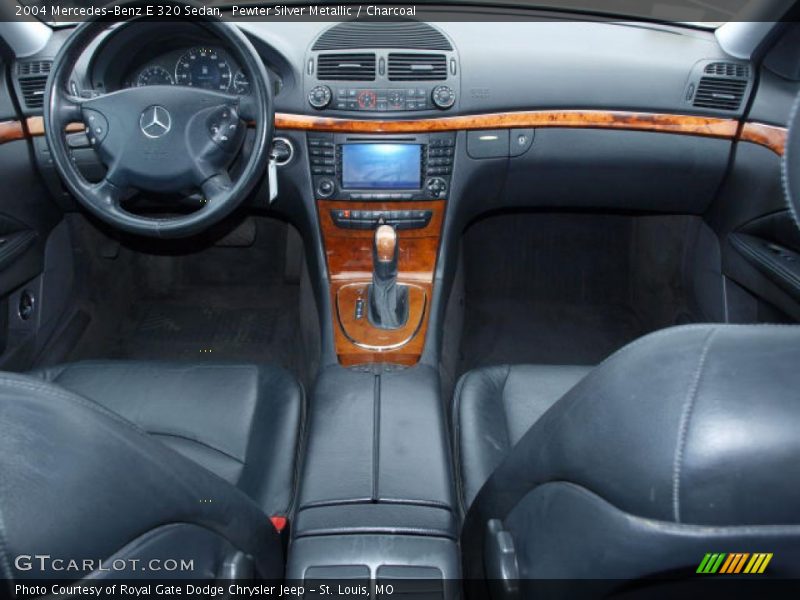Pewter Silver Metallic / Charcoal 2004 Mercedes-Benz E 320 Sedan
