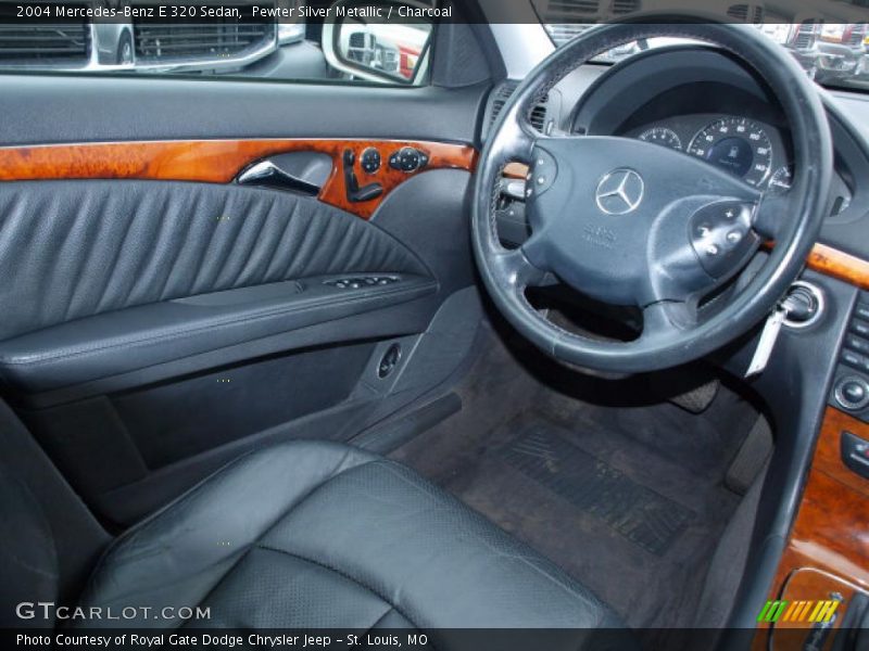Pewter Silver Metallic / Charcoal 2004 Mercedes-Benz E 320 Sedan