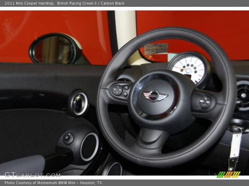 British Racing Green II / Carbon Black 2011 Mini Cooper Hardtop