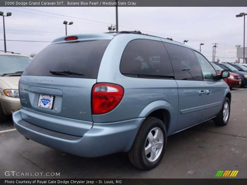Butane Blue Pearl / Medium Slate Gray 2006 Dodge Grand Caravan SXT