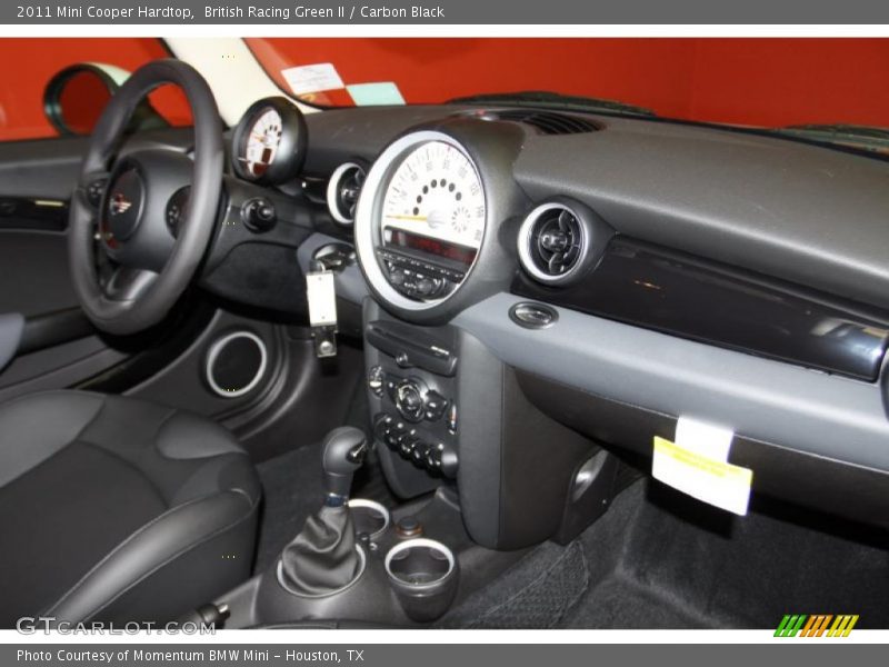 British Racing Green II / Carbon Black 2011 Mini Cooper Hardtop