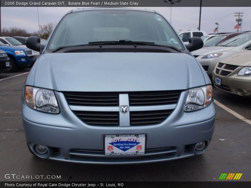 Butane Blue Pearl / Medium Slate Gray 2006 Dodge Grand Caravan SXT