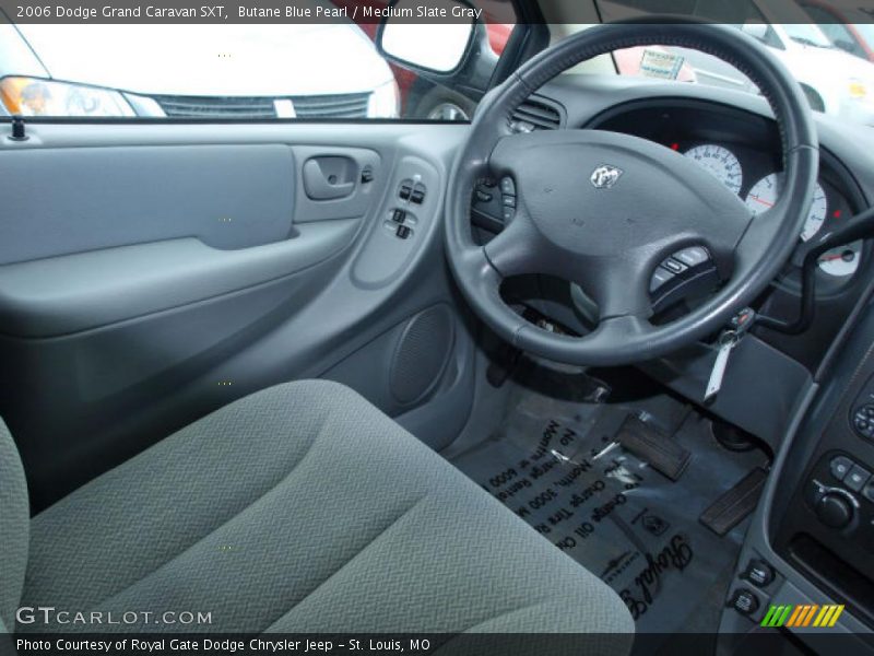 Butane Blue Pearl / Medium Slate Gray 2006 Dodge Grand Caravan SXT